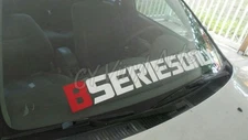 B series,Windshield,decal,car,Sticker,Banner,Graphics,for Honda,Civic,Integra