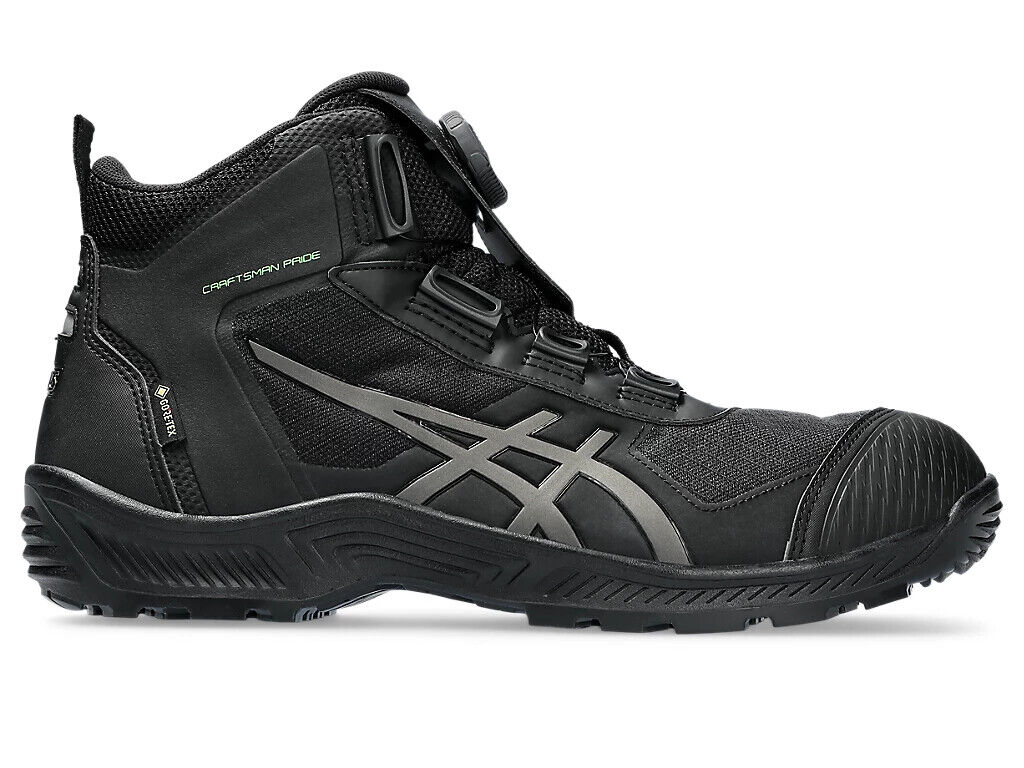 ASICS WINJOB CP604 G-TX BOA 1273A084 001 Black Gunmetal GORE-TEX 3E Safety Shoes