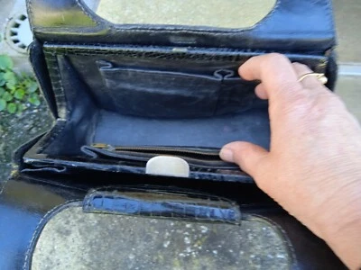 Sac A Main En Cuir Ancien - Photo 1/4