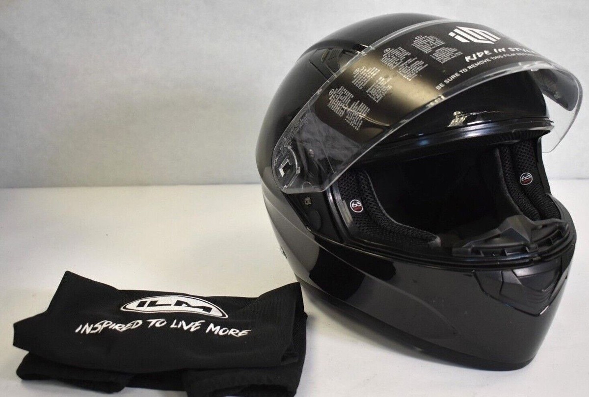 ILM Motorcycle Full Face Modular ATV Helmet Anti Fog Visor