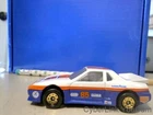 Vtg Matchbox Pontiac Fiero White 1985 "85 Goodyear" Made in Macau 1:56 Scale