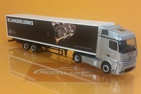 Herpa 314398 Mb Actros Streamspace 2.5 Polizeiorchester Bayern 1:87 Neu