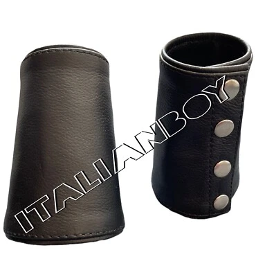 ITALIANBOY Clearance price Men`s Cowhide Leather Biker, Gay, Stulpe , Cuff , Bracelet