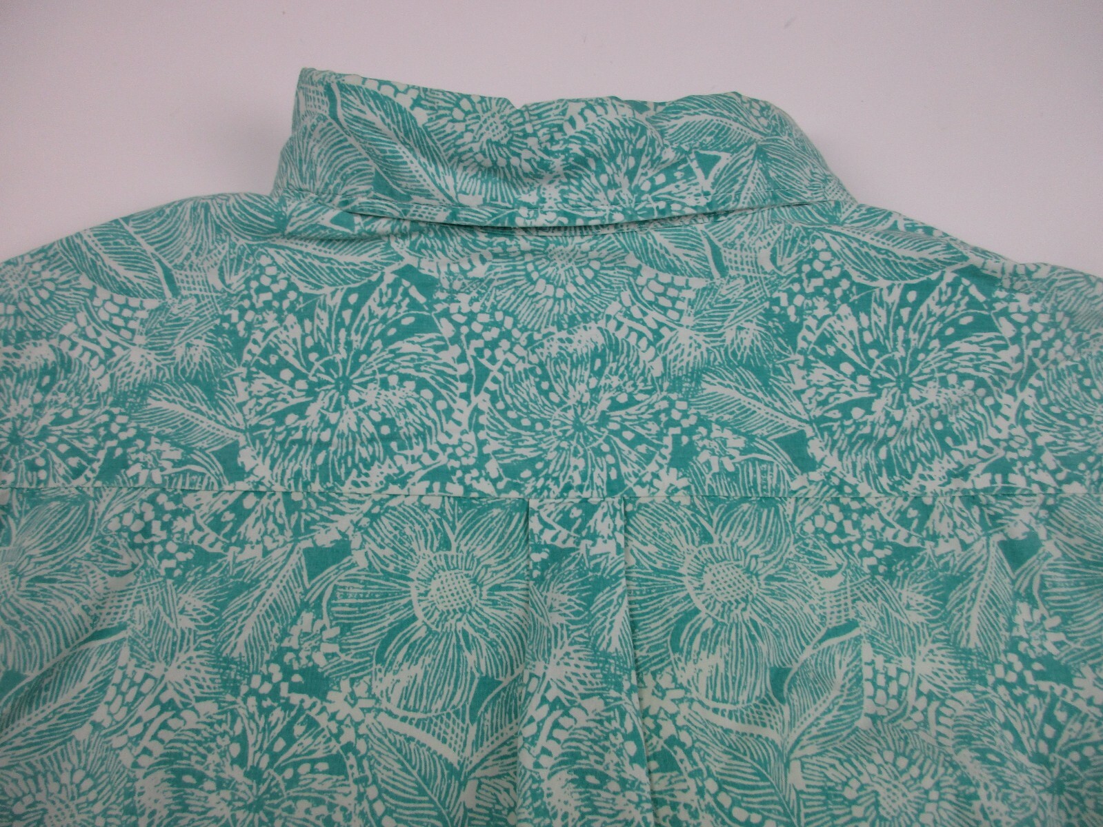 Mens XL Chubbies The Nutter hawaiian pullover shirt blue floral