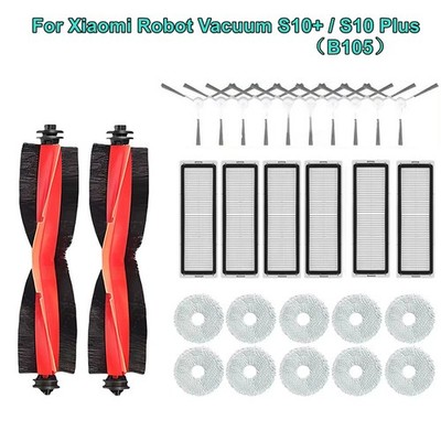 For Xiaomi Robot Vacuum S10+/S10Plus Accessories Filter Main Side Brush Mop lot