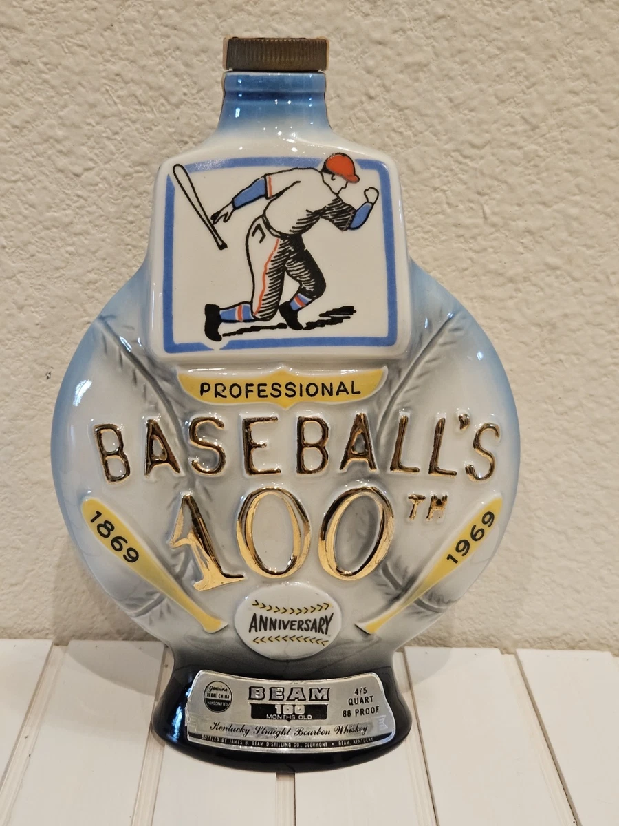 Jim Beam Baseball Decanter In Jim Beam Advertising for sale | eBay