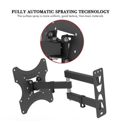 Home TV Wall Mount Full Motion Tilt Swivel 19 20 24 27 32 34 37 40 42 in LCD LED