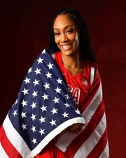 Las Vegas Aces AJA WILSON 8.5x11 Photo.