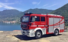 VERY RARE!! MAN BAI TGM VSAC 3300M Die Cast Model 1/43 Fire Truck