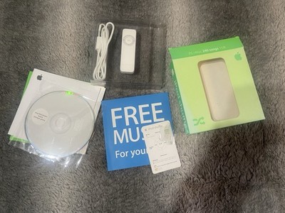 Apple iPod shuffle 1st Generation White (1 GB) for sale online | eBay
