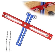 Cabinet Hardware Jig, Adjustable Cabinet Handle Template Tool for Knobs, 