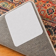 16 Pcs Rug Grippers Non Slip for Hardwood Floors  Tiles, Double-Sided Reusab...