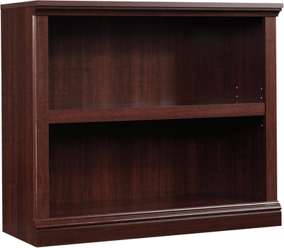 Sauder Miscellaneous Storage 2-Shelf Bookcase/ Book Shelf, Select Cherry Finish