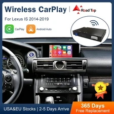 Roadtop Wireless CarPlay Android Auto Retrofit Kit Module For Lexus IS 2014-2019