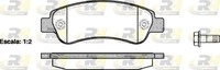 Roadhouse BremsbeläGe BremsklöTze Hinten FüR Fiat Ducato Kasten 250_ 290_ 130