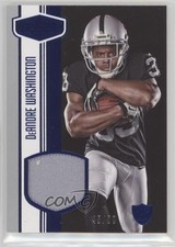 2016 Panini Plates & Patches Rookie Materials Blue 45/50 DeAndre Washington e6p