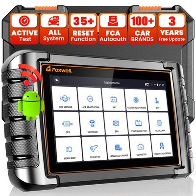 Foxwell NT809 Pro Full System Bidirectional Car OBD2 Scanner Diagnostic 35 Reset