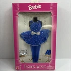 Vintage Barbie Fashion Avenue Outfit 14980 Blue and Sliver Evening Dress 1995
