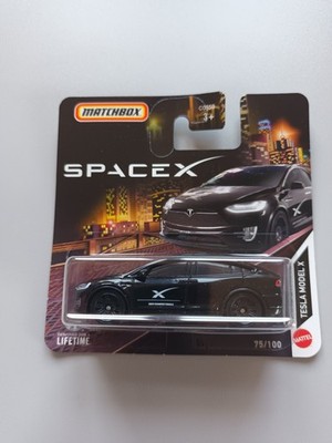 MATCHBOX Space X TESLA Model X   NEU / Versand: Karton + FLATRATE !