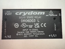 Crydom DR06D03 Solid State Relay, SPST-NO, 1-60V DC 3A Load, 4-32VDC Coil