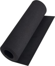 Black eva Foam roll, 1mm to 20mm Premium Cosplay EVA Foam Sheet,2mm Thick,49"...