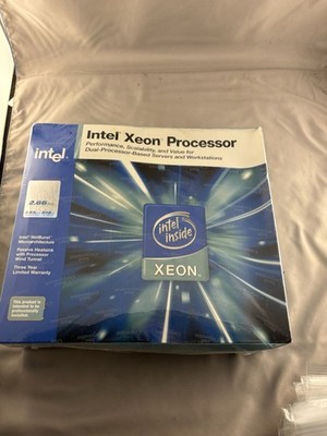 Intel Xeon Processor 2.66Ghz 533MHz 512KB Unopened, Never Used