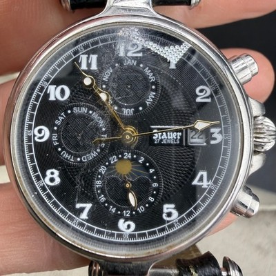 Vintage Stauer Watch Men s Untested READ 8 