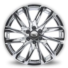 4 New 24 Cadillac Escalade Ext Esv Replica Chrome Wheels Rims 95027 4 New 24 Cadillac Escalade Ext Esv Replica Chrome Wheels Rims 95027