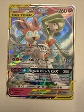 2019 Pokemon SM Unbroken Bonds Gardevoir Sylveon Tag Team Holo #130/214