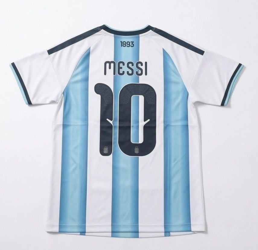 Argentina World Cup Messi 10 Shirt Size L