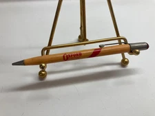 Vintage Scripto Mechanical Pencil Oxford Chemicals yellow red advertising