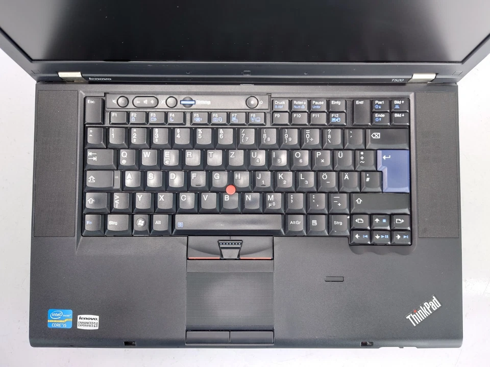 Lenovo ThinkPad T520 15,6'' Windows XP Spiele Notebook i5 3.20 GHz 500GB DVD 4GB - Bild 4 von 4