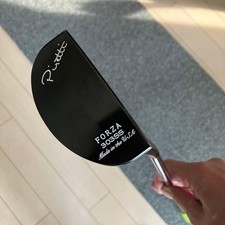 Piretti Midnight Black Forza 34" Mallet Putter Headcover Included Used