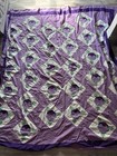 Pansy quilt top 92x92 — photo 1
