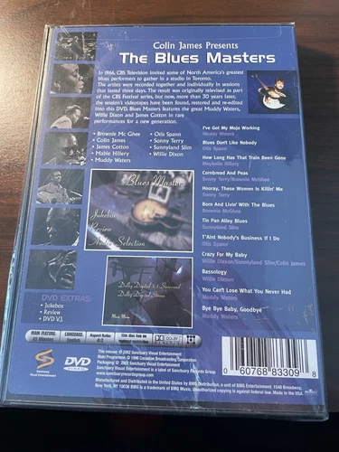 The Blues Masters (DVD, 2002) - Picture 2 of 2
