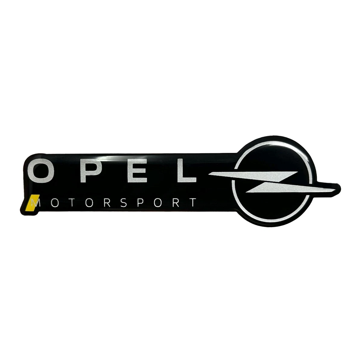 Adesivo 3D Per Auto E474 Con Logo Ombrello - Colore Nero, Emblema Tridimensionale