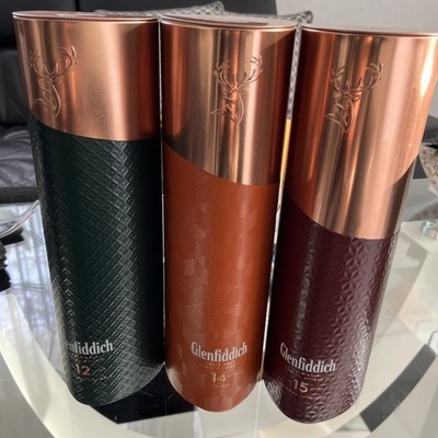 Glenfiddich 12,14,16 Jahre Single Malt Whisky