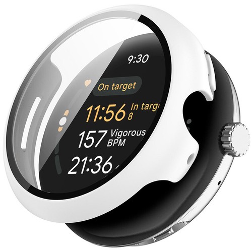 Für Google Pixel Watch3 41MM 45MM Gehärtetes Glas Screen Cover PC Watch Case - 第 8/24 張圖片