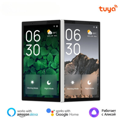 Tuya WiFi Smart Central Control Touch Interaction Center Control Panel Wireless
