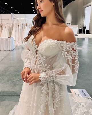 cheap ivory prom dresses Ivory Prom Dresses V-neck A-line Short Train Sparkly Beautiful Backless  Prom Dress,MP572 main image 0
