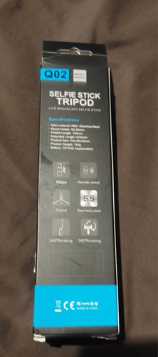 Q02 BRAND NEW IN BOX Magic Snapshot Selfie Stick Tripod Live Broadcast - Picture 3 of 3