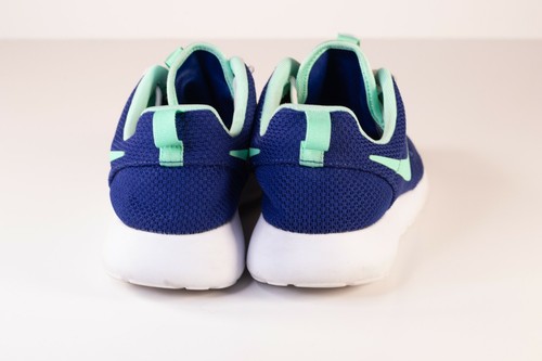 Nike Roshe Run ID One Größe 9 M EU 40,5 Herren Laufschuhe Blau Neuwertig - Bild 5 von 5