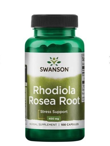 SWANSON RHODIOLA WURZEL 400 MG 100 KAPSELN - Bild 1 von 2