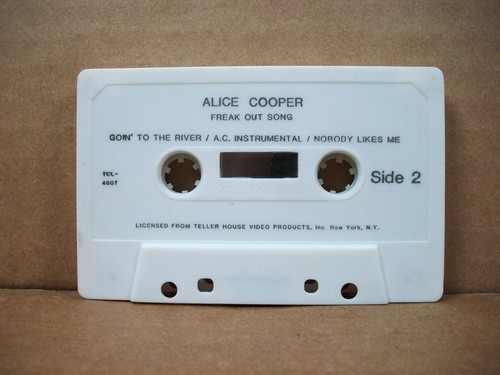 Alice Cooper - Freak Out Song (Cassette, 1985, Telerhouse) TEL 4007 ~ NM - Imagen 5 de 6