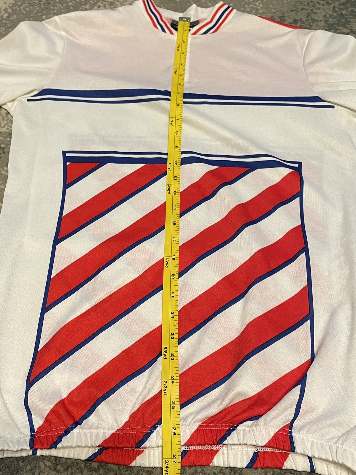 BICYCLE CYCLING TOMMASO Italy Florida Short Sleeve Jersey Vintage Stripe ReadNfo