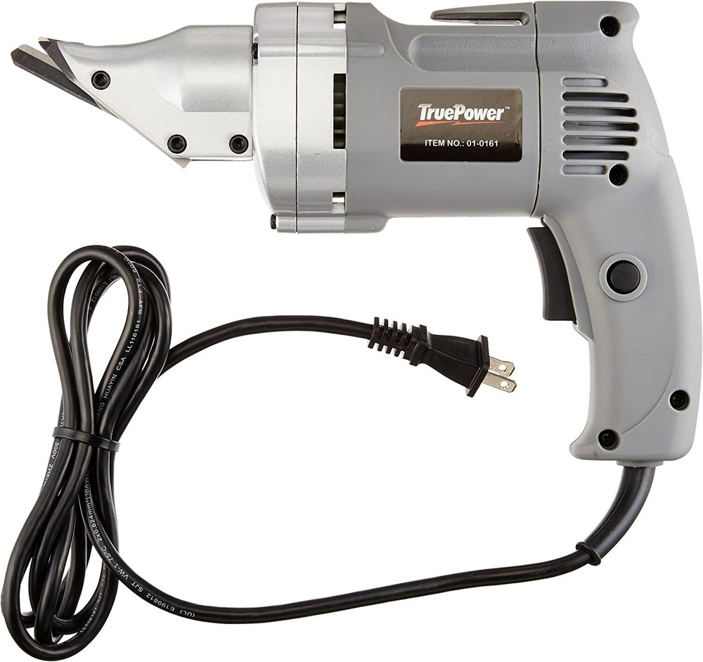TruePower 14 Gauge Heavy Duty Electric Metal Shear w/ Swivel Head Variable Speed