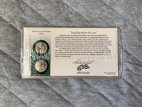 2006 P&D Nebraska State Quarter First Day Cover - Picture 1 of 2