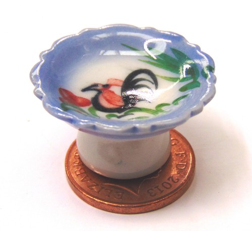 Casserole En Céramique Blanche Miniature échelle 1:12 Pour Maison De Poupée - Tumdee, Fait Main Au Royaume-Uni