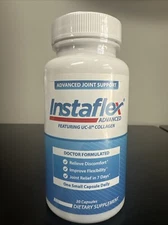 Instaflex Advanced Joint Support w/ Collagen 30 Capsules Exp 12/2025 - New!