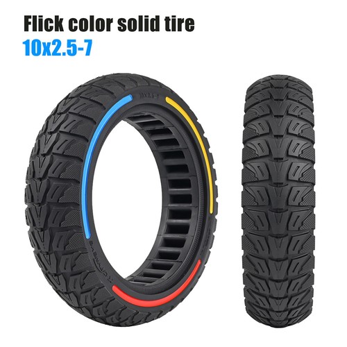 Full rubber tires 10x2.5-7 E-Scooter full rubber tires for Xiaomi 4/Mi4 Pro S1 - Picture 5 of 18